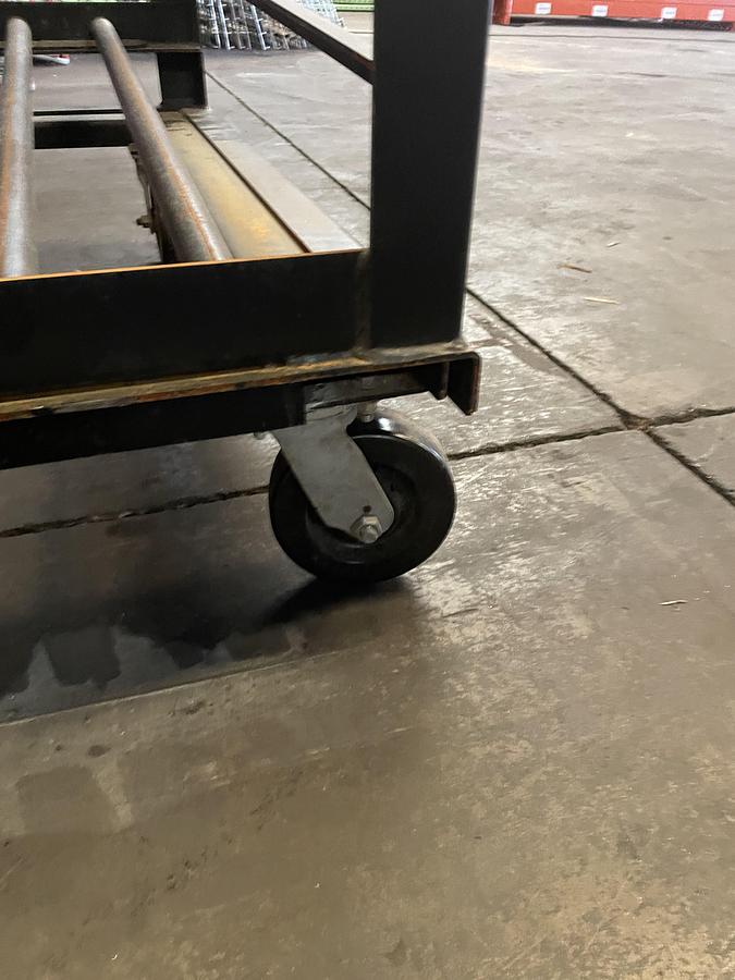 Used INDUSTRIAL BATTERY STORAGE RACK