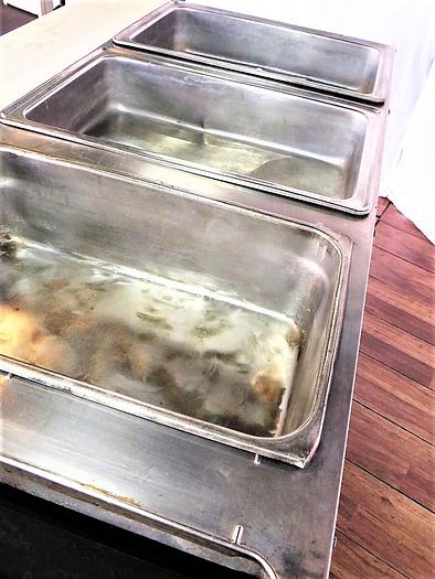 Used ELECTRIC FOUR COMPARTMENT HOT FOOD TABLE !