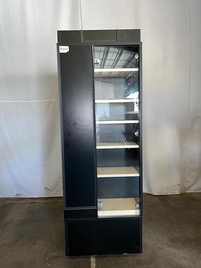 Used BLACK DISPLAY CASE