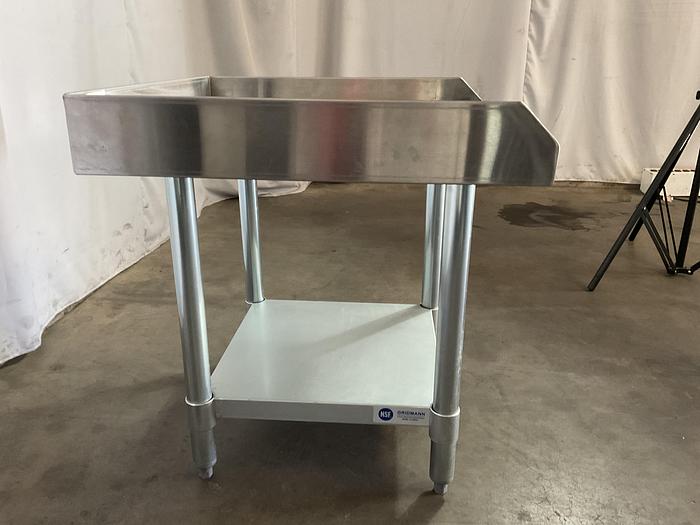 Used STAINLESS STEEL GRIDMANN EQUIPMENT STAND