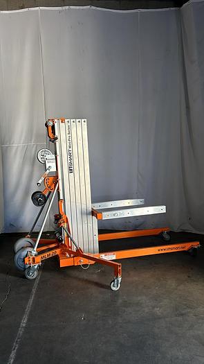 Used 600 LB CAPACITY MATERIAL LIFT; MLM20- STD BASE/FORKS !