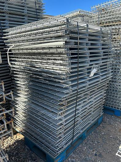 Used WIRE DECKING, FOR PALLET RACKING