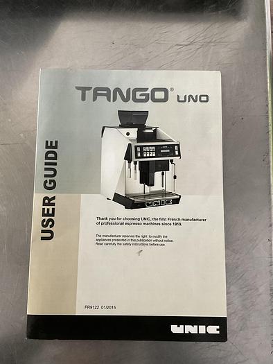 Used TANGO UNO UNIC ESPRESSO MACHINE !