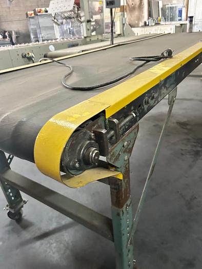 Used HYTROL SLIDE BED BELT CONVEYOR