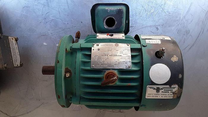 Used US ELECTRIC MOTOR 2 HP,  638385 !