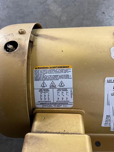Used BALDOR WATER PUMP 5 HP:  3 PH; 1750 RPMS; 36H017S268G1
