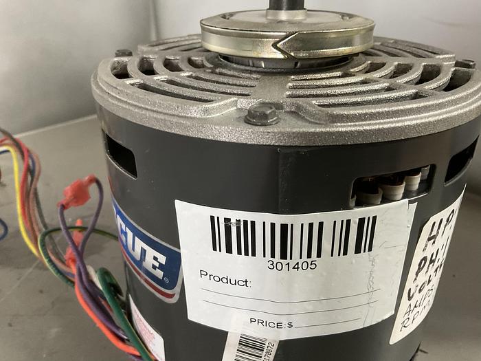 Used DIRECT DRIVE BLOWER MULTI-HORSEPOWER 1/2-1/9 HP; 1 PH; RPM: 1075/4 SPDS; K55HXEGY-1146 !