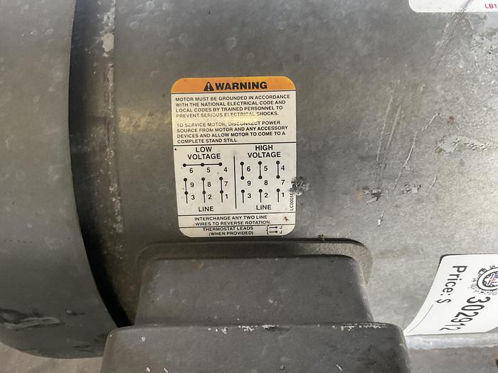 Used BALDOR INDUSTRIAL MOTOR, JMM3714T, 10HP; 3PH; 1770 RPM !