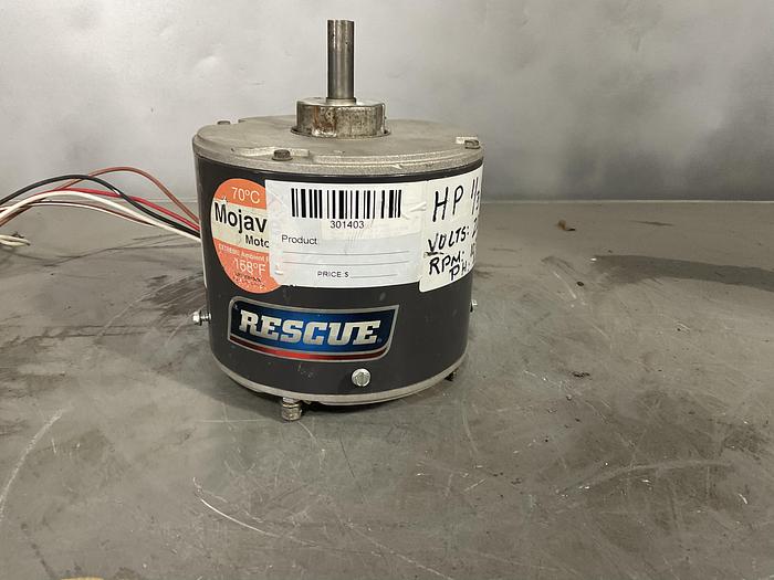 Used US ELECTRICAL MOTOR  RESCUE HP: 1/3 TO 1/6; 1PH; RPM: 1075  K55HXCLF-586 !