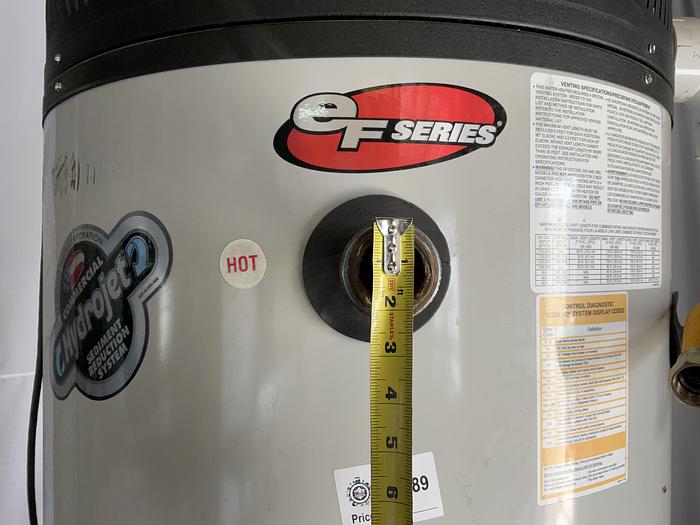 Used BRADFORS WHITE CORP WATER HEATER, COMMERTIAL HYDROJET