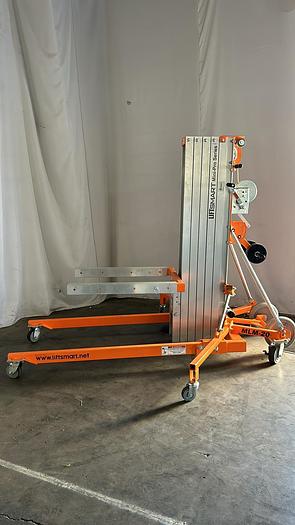 Used 600 LB CAPACITY MATERIAL LIFT; MLM20- STD BASE/FORKS !