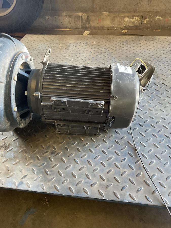 Used CENTRIFUGAL PUMP WITH ELECTRIC MOTOR – 5 HP, 3 PHASE