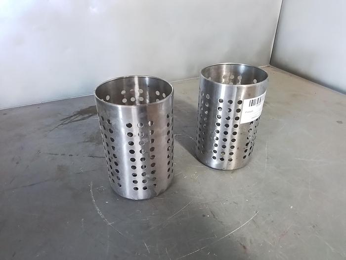 Used SILVERWARE CYLINDERS AND HOLDER !