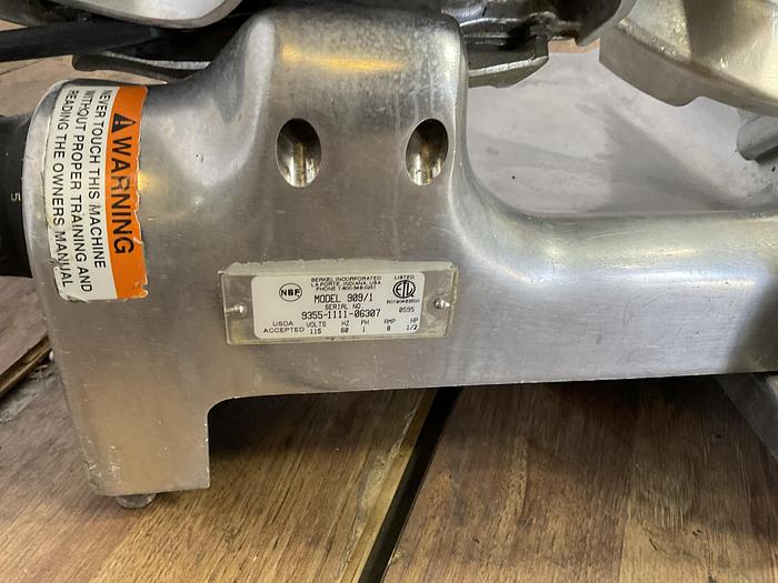 Used COMMERCIAL MEAT SLICER