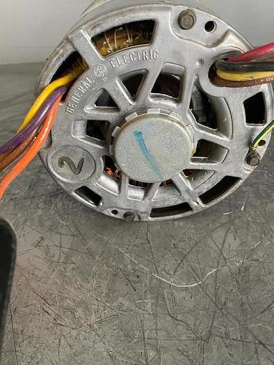 Used MOTOR GE; 1/3-1/4 HP; 1 PH; 1075 RPMS; 5KCP39KGC519ET !