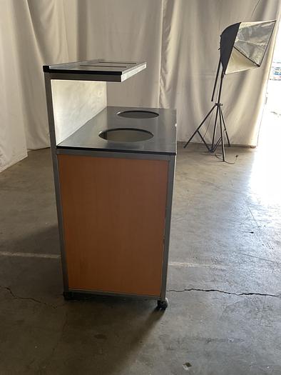 Used GARBAGE DISPOSAL WITH TRAY HOLDER