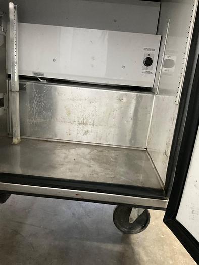 Used TRUE REFRIGERATED SANDWICH/SALAD PREP TABLE WITH ONE DOOR AND TWO DRAWERS; TUC-48D-2./