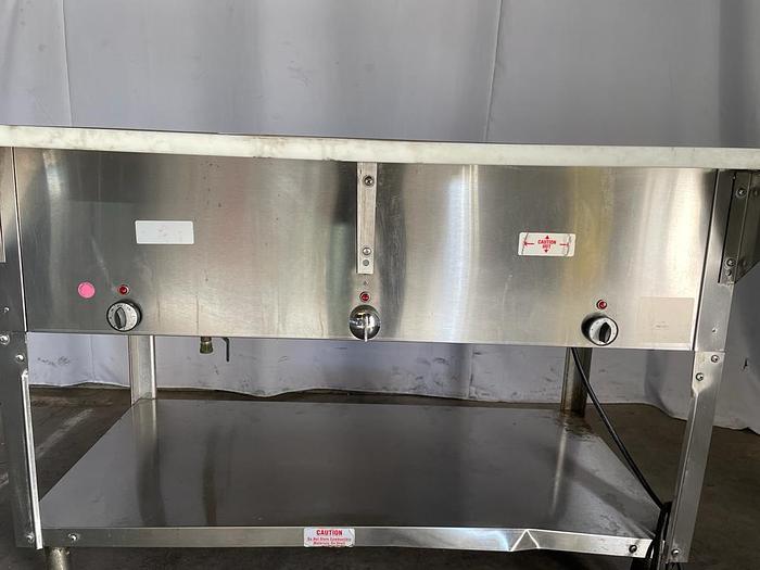 Used THREE COMPARMENT STEAM TABLE 