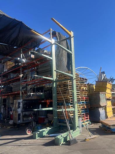 Used CANTILEVER MATERIAL RACK