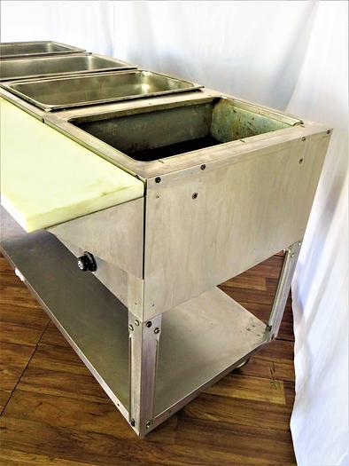 Used ELECTRIC FOUR COMPARTMENT HOT FOOD TABLE !