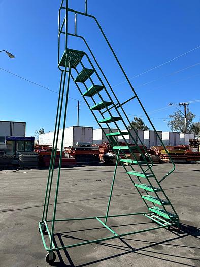 Used 12 STEP INDUSTRIAL LADDER 