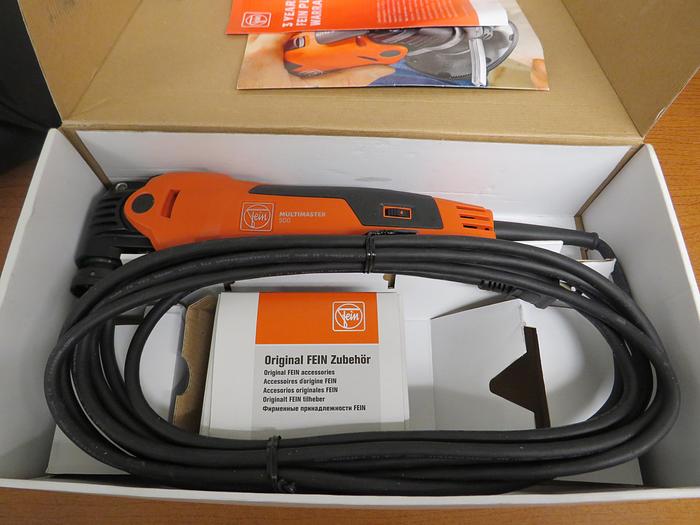 Used OSCILLATING MULTI TOOL 350 FEIN MM 500 PLUS MULTIMASTER START CORDED!
