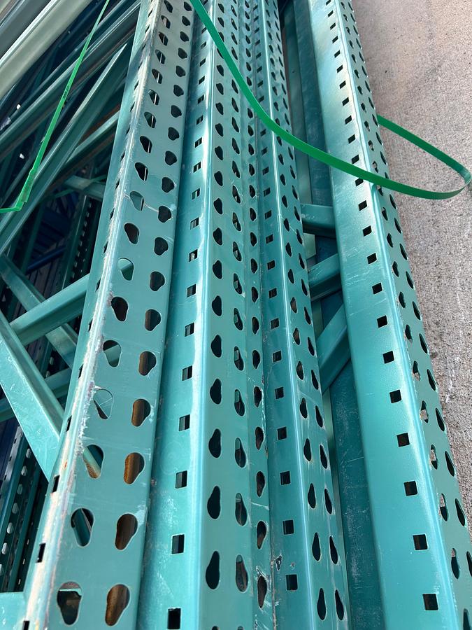 Used 20 FT BY 42 IN TEARDROP UPRIGHTS !