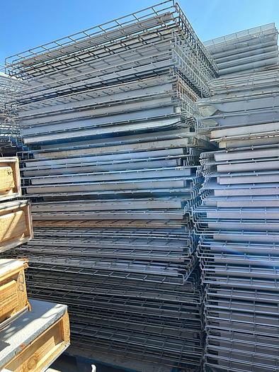 Used WIRE DECKING, FOR PALLET RACKING