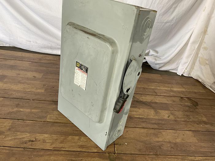 Used HEAVY DUTY SAFETY SWITCH/DISCONNECT 200A H324N !