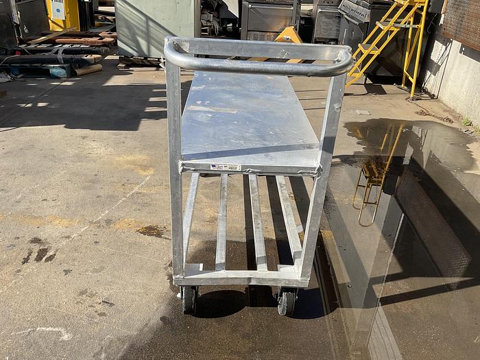Used TRUCK, MOBILE 2-TIER WITH HANDLE !