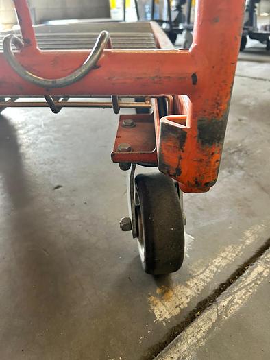 Used FLATBED MOVING CART ON WHEELS