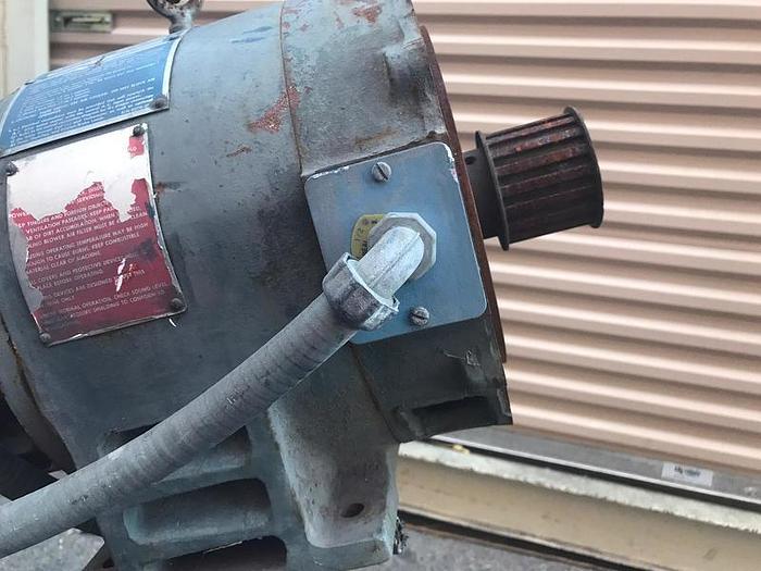 Used INDUSTRIAL VACUUM PUMP 5 HP WER ED40FC21M500-4 !