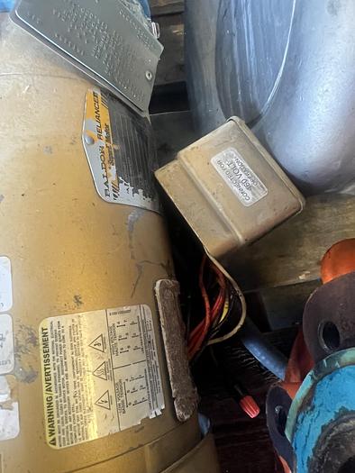 Used BALDOR MOTOR; HP 6 - 7 1/2; PH 3; RPM 1450-1760; 36K977T255H2