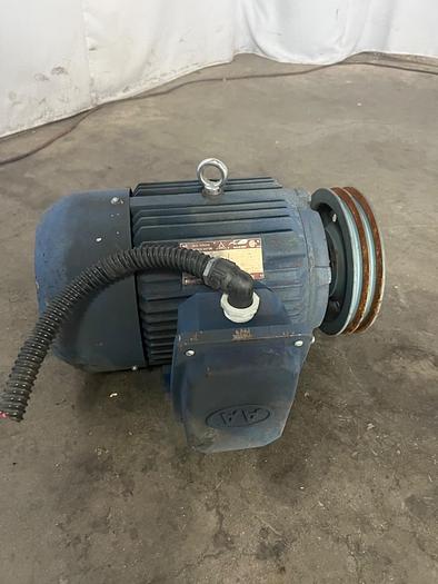 Used HIGH TORQUE INDUCTION MOTOR; 7.5 HP; 3 PH; 1720 RPMS; BA 7.5004 !