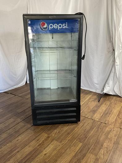 Used COMMERCIAL MERCHINDISE REFRIGERATOR PEPSI !