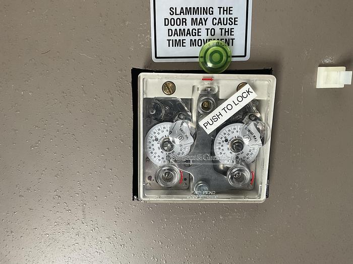 Used HAMILTON SAFE WITH 22 COMPARTMENTS. 