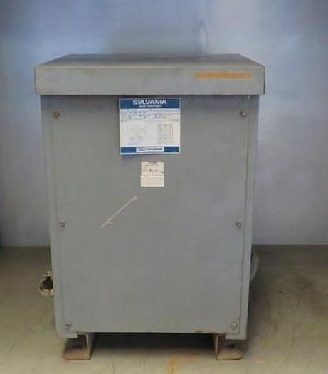 Used TRANSFORMER 15 KVA SYLVANIA SINGLE PHASE.*