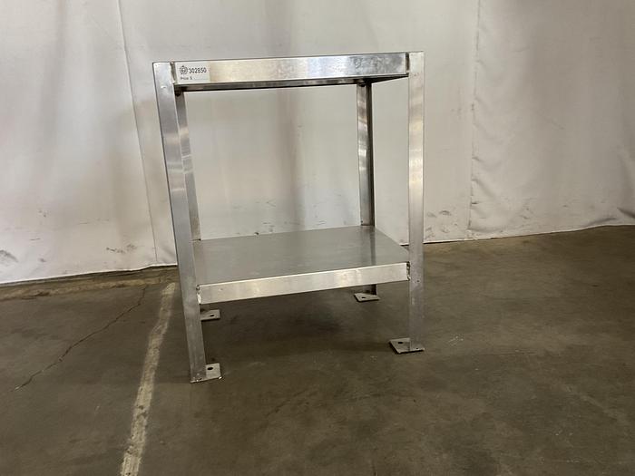 Used 2FT STAINLESS STEEL EQUIPMENT STAND