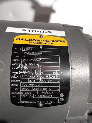 Used BALDO PUMP 5 HP X874H2 !