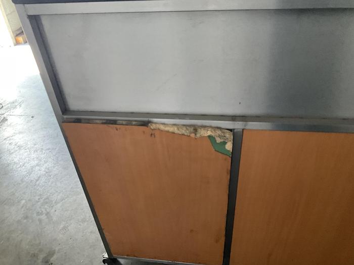 Used GARBAGE DISPOSAL WITH TRAY HOLDER