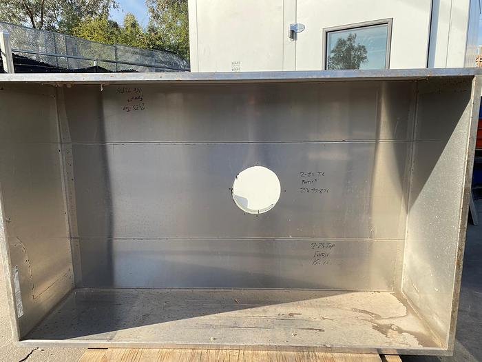 Used STAINLESS STEEL STEAM HOOD