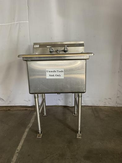 Used STAINLESS STEEL VEGGIE SINK