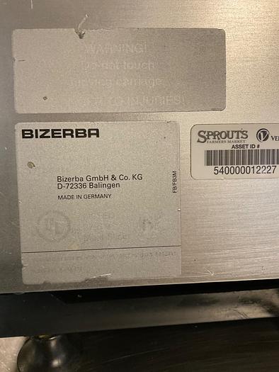 Used MEAT SLICER AUTOMATIC  BIZERBA-SE 12 D !