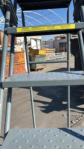 Used BALLYMORE 5 STEP ROLLING LADDER