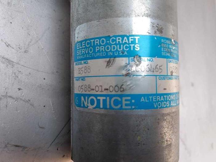 Used ELECTRO-CRAFT SERVO MOTOR E588 !