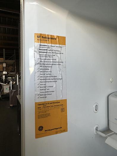 Used GE REFRIGERATOR; GTS22KBPBRCC