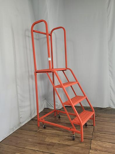 Used 6 FT-4 STEP ROLLING LADDER