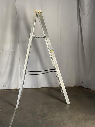 Used WERNER 6 STEP ALUMINIUM LADDER !