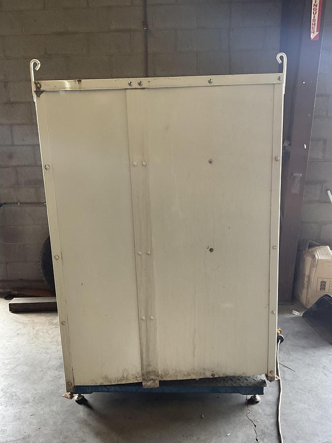 Used PROPANE STORAGE SAFETY CAGE – STEEL MESH ENCLOSURE