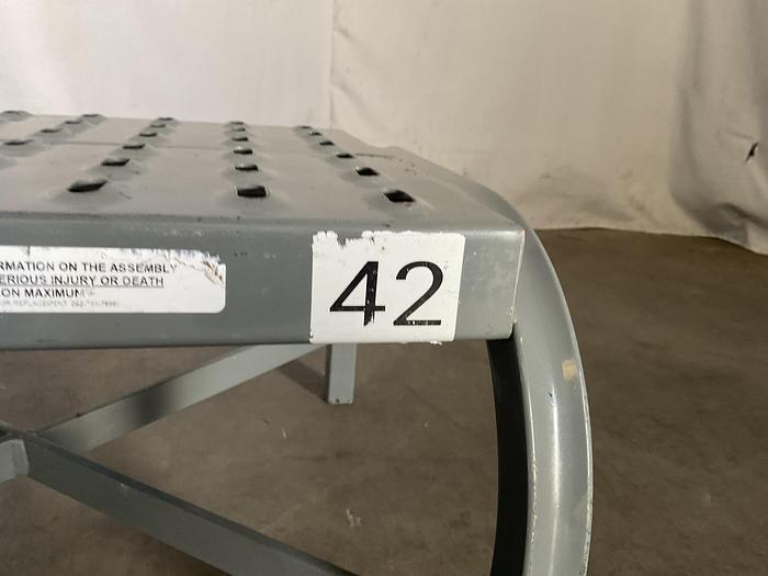 Used 10" STATIONARY WORK PLATFORM STEEL !